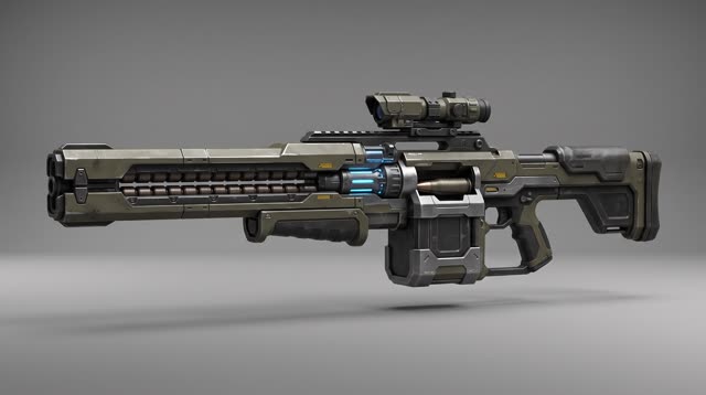 Rail Gun, an Open BRX Heavy-class weapon