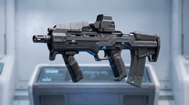 SMG, an Open BRX Close Range-class weapon