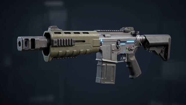 Breacher, an Open BRX Support-class weapon