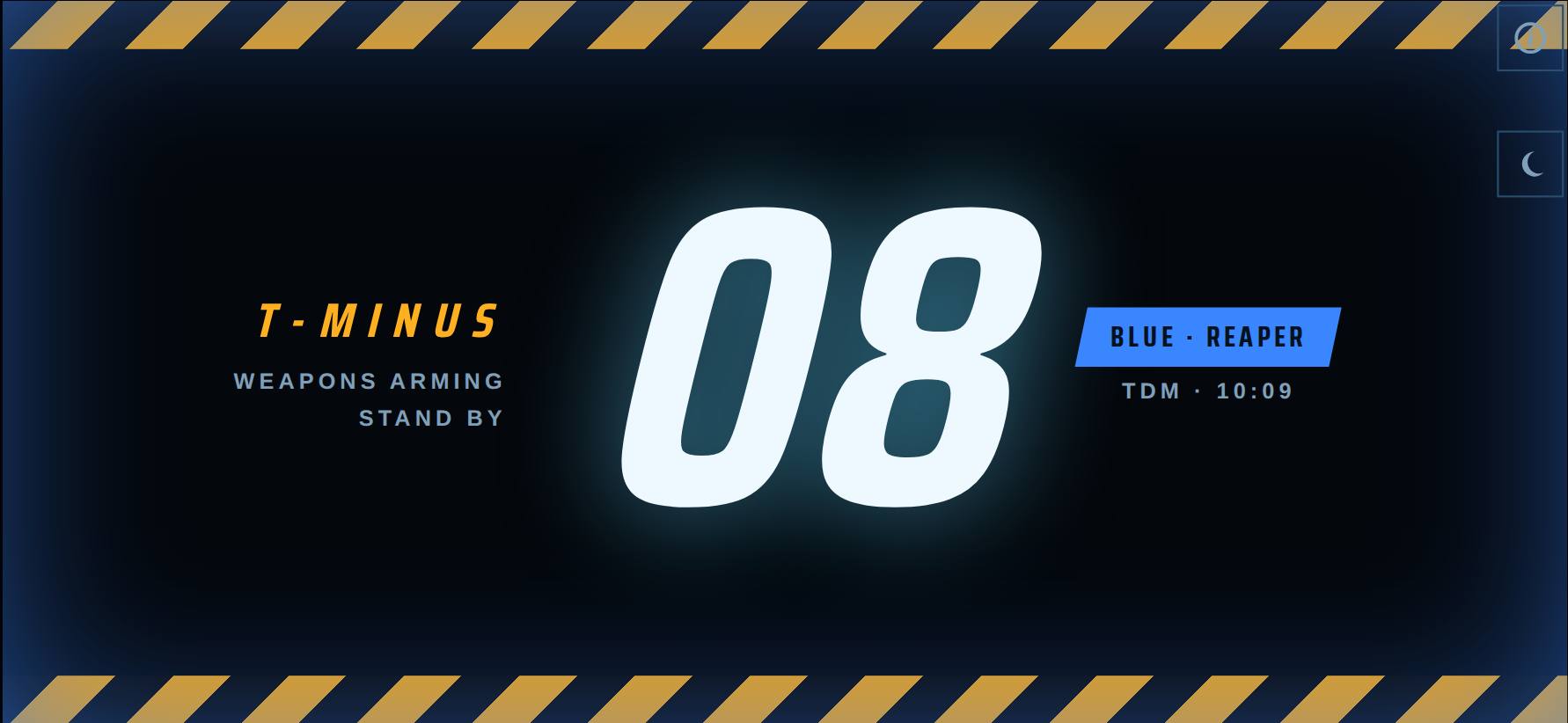 Armed: the countdown on the phone